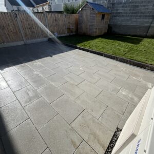 Granite slab patio in Stamullen, Meath