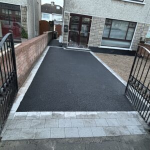 Tarmac with granite border in Artane