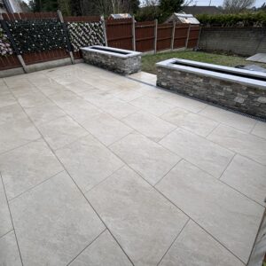 Patio and Wall Installation in Trim, Meath